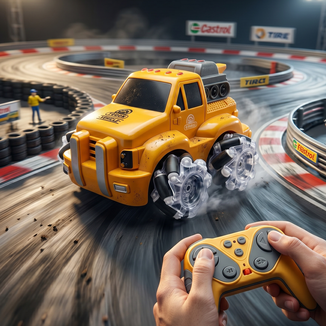 Remote Control Stunt Drift Car with Lights