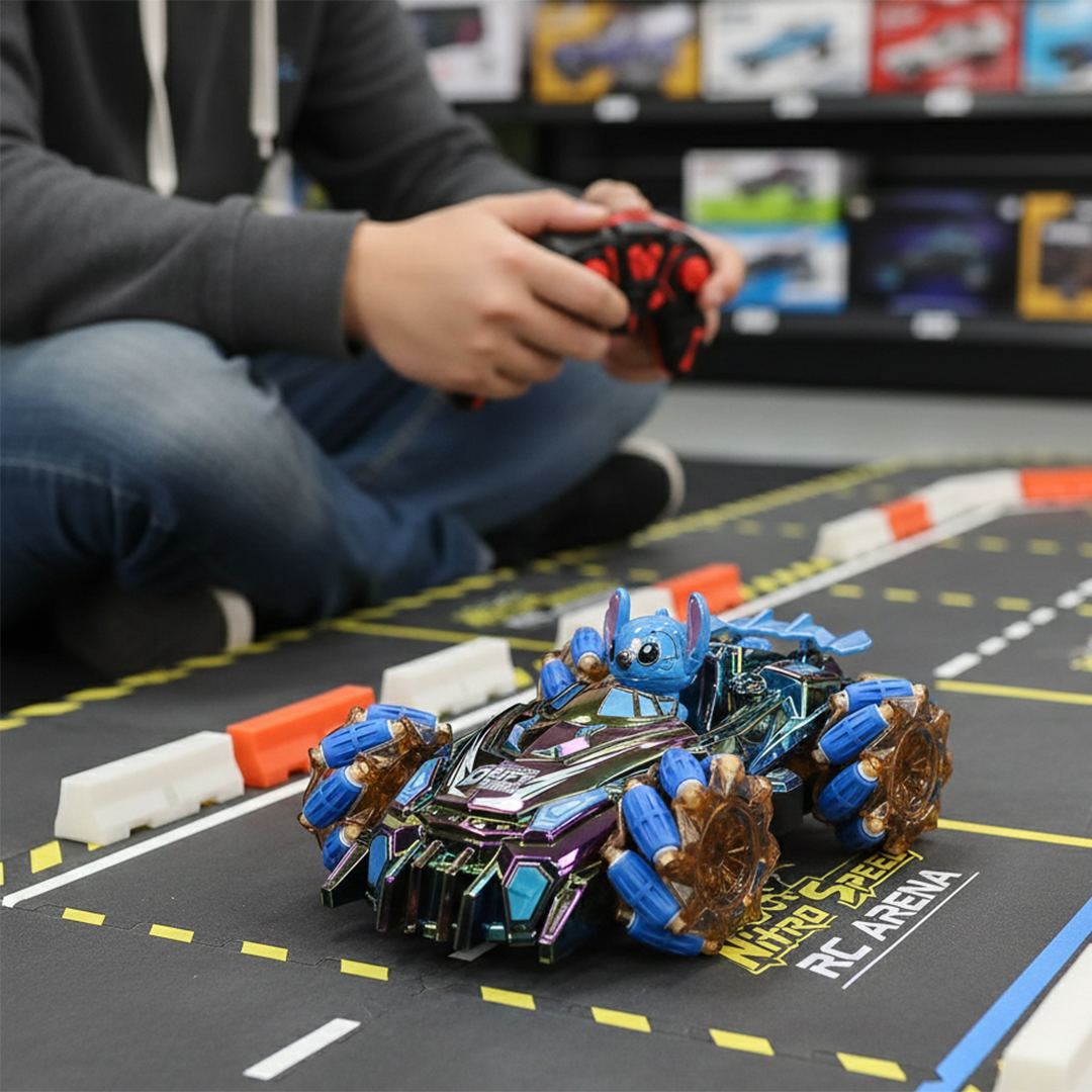 Remote Control Stunt Car With Light & Music