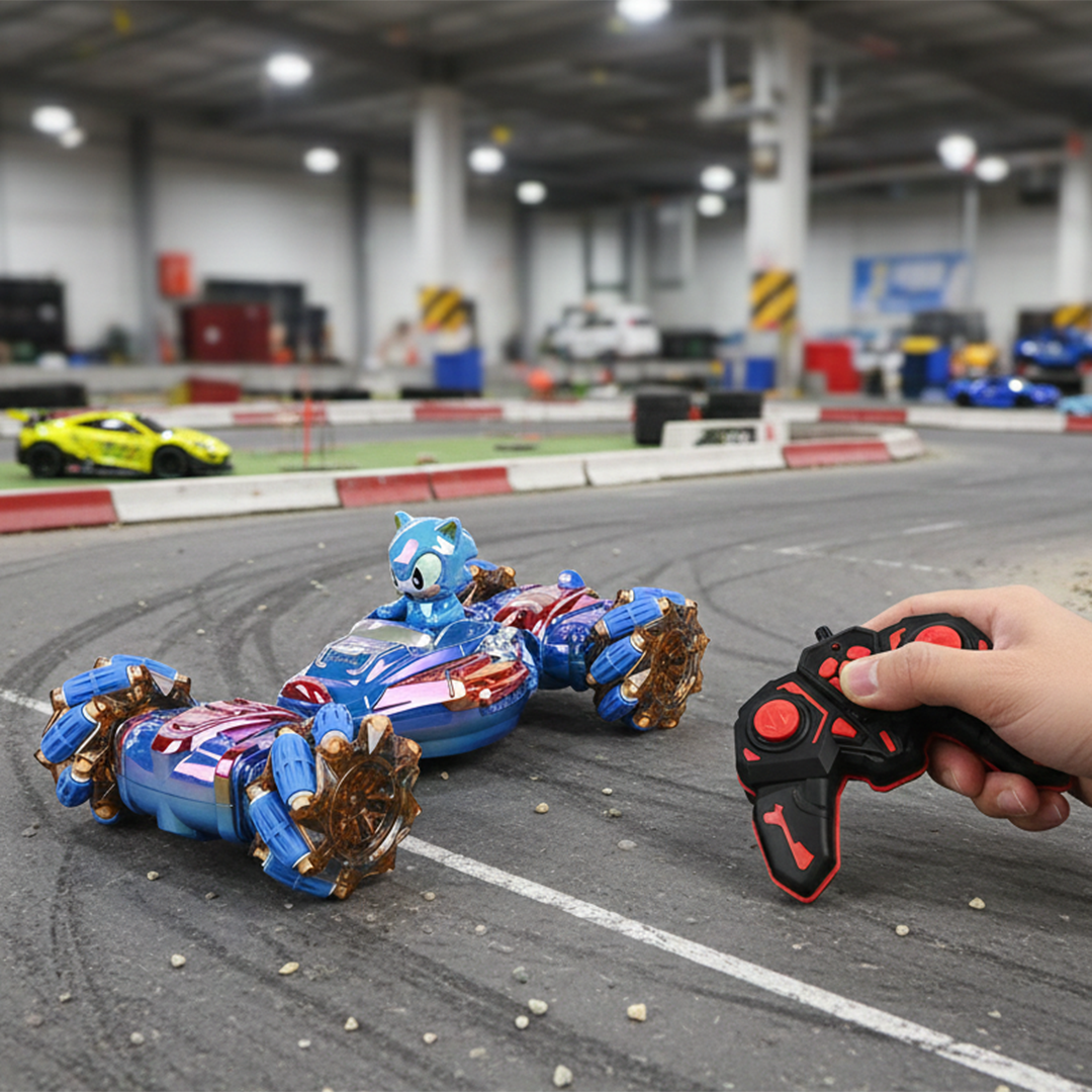 Remote Control Stunt Drift Car with 360° Action