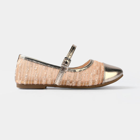 Girls Pumps 11-150-GOLDEN
