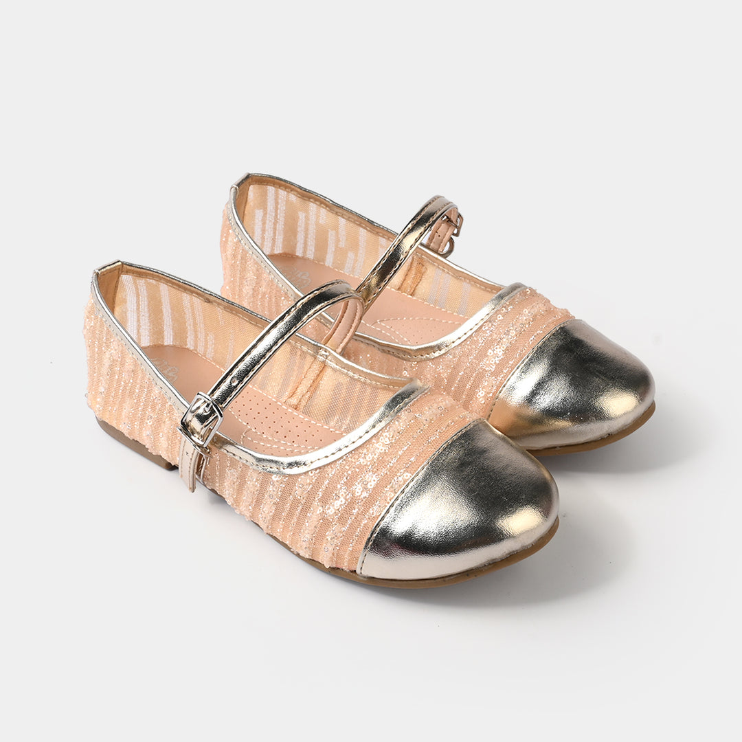 Girls Pumps 11-150-GOLDEN