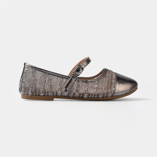 Girls Pumps 11-150-GREY