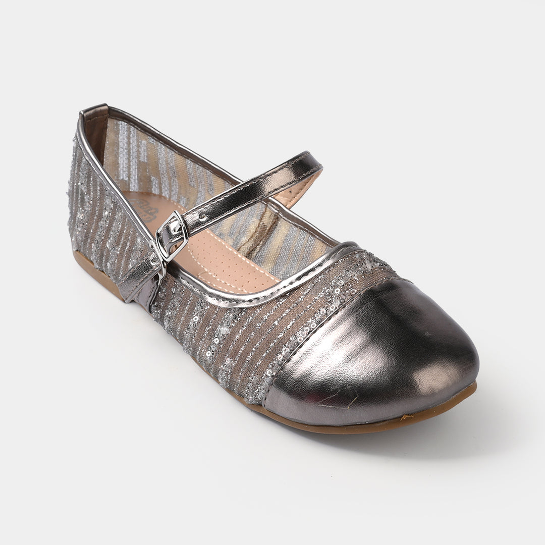 Girls Pumps 11-150-GREY