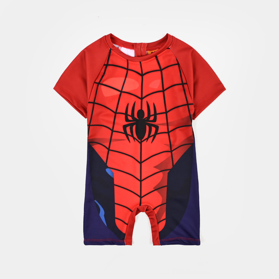 Boys Nylon Swimming Jumper Character-RED