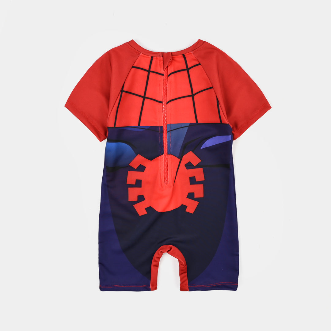 Boys Nylon Swimming Jumper Character-RED