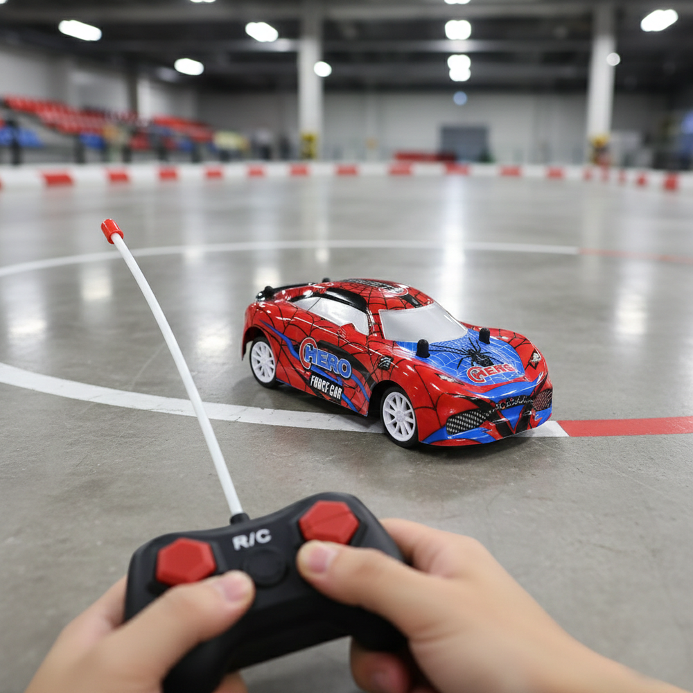 Character Theme PVC Shell Remote Control Car for Kids
