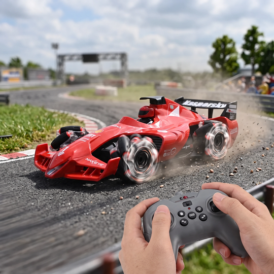Spray Remote Control Formula Car for Kids