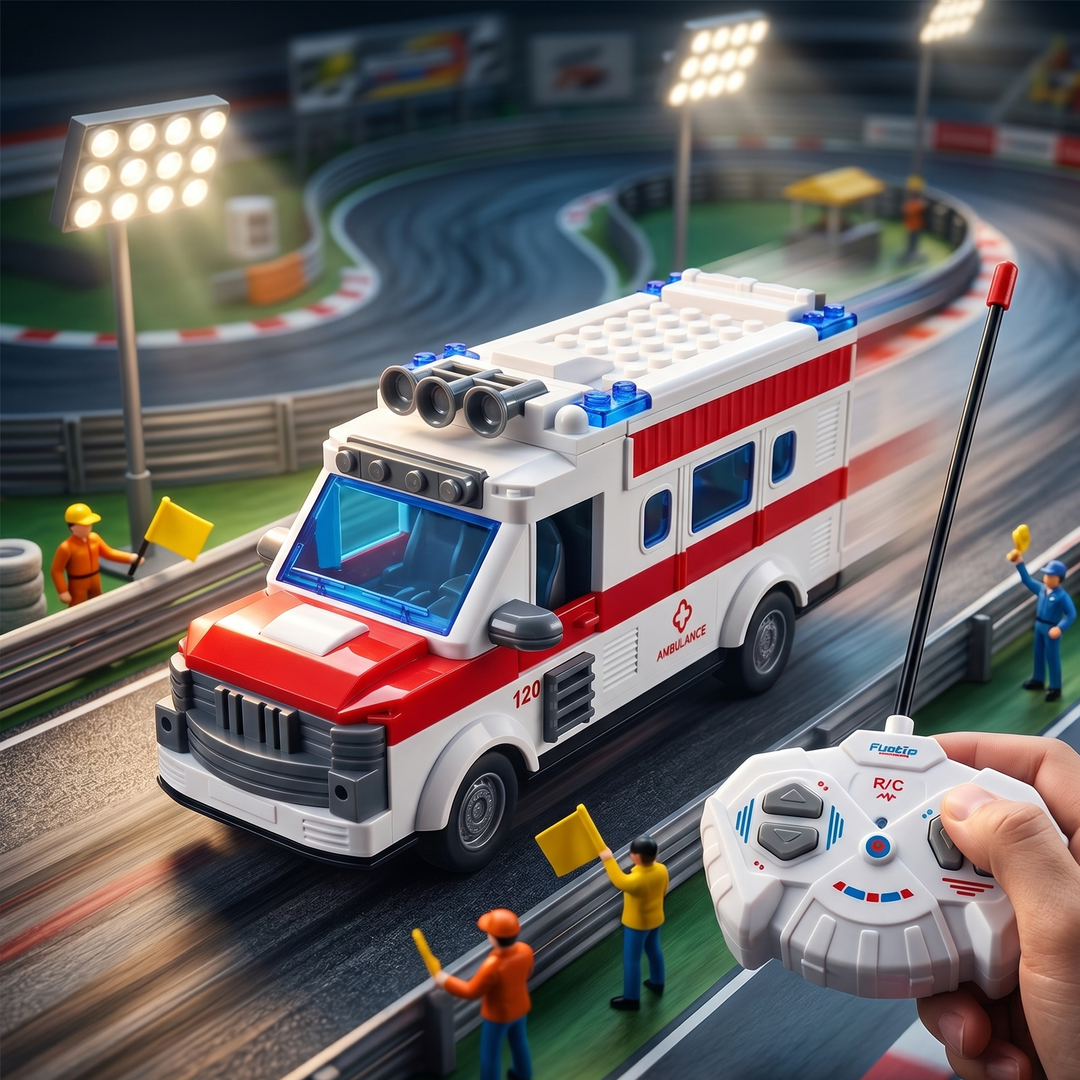 Remote Control Ambulance Vehicle for Kids