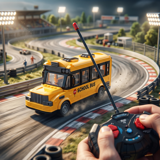 Remote Control Full Function School Bus