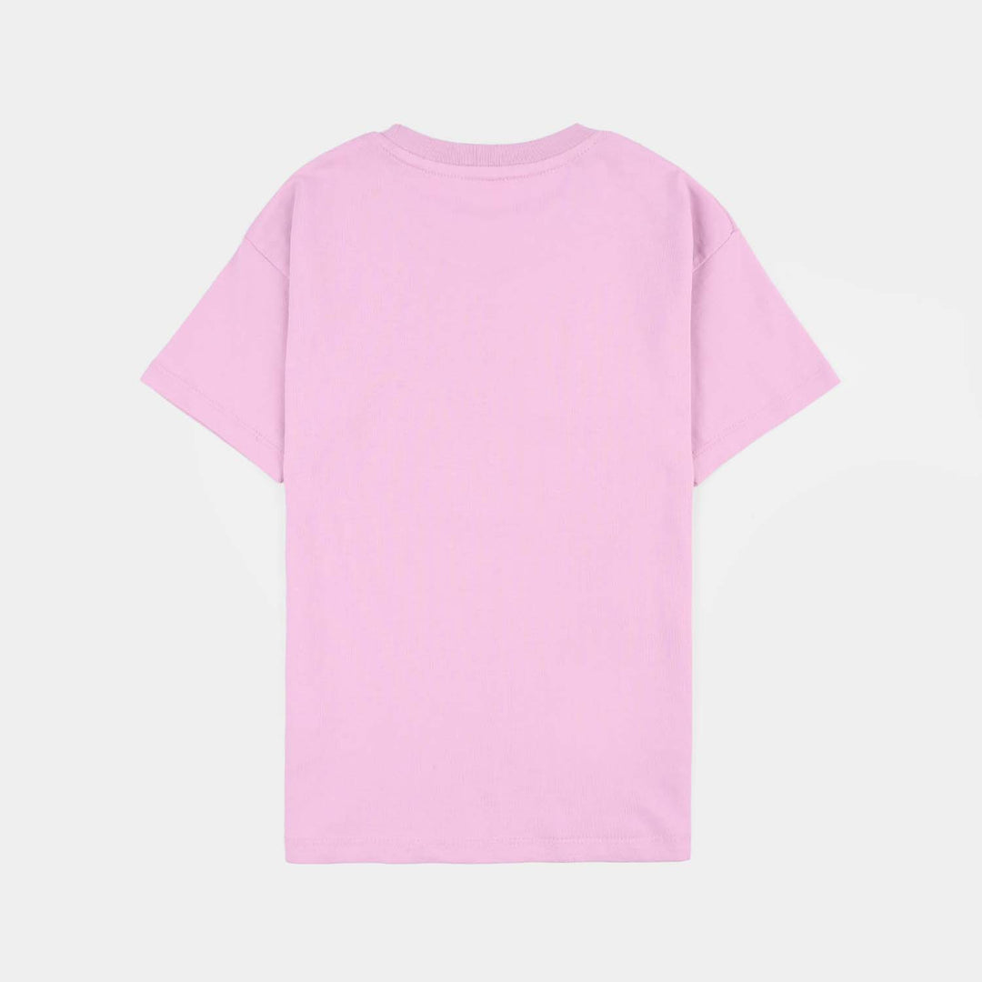 Girls Rib T-Shirts H/S Stitch