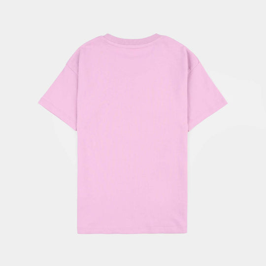 Girls Rib T-Shirts H/S Stitch