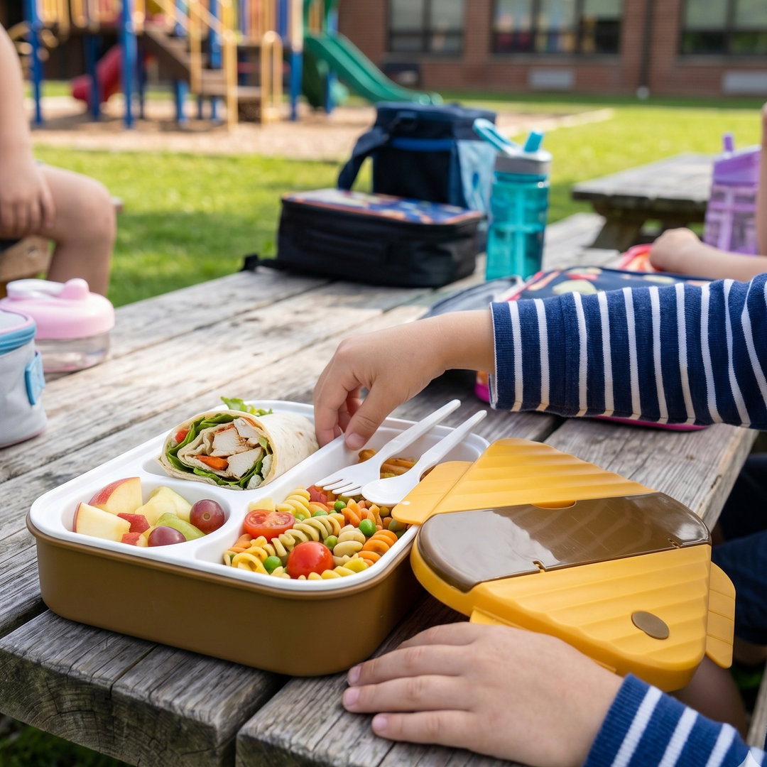 Kids Lunch Box Plastic