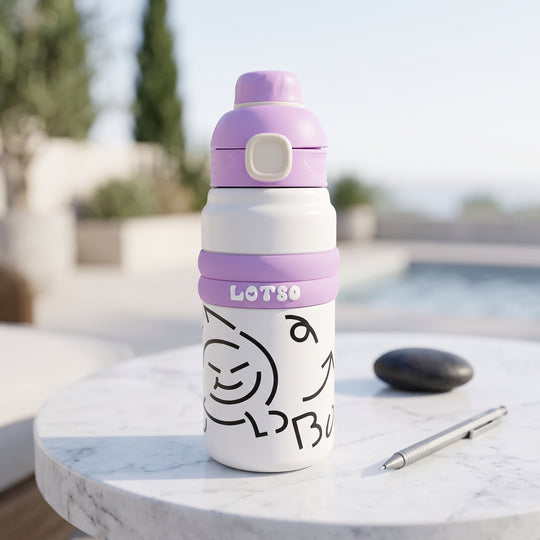 Character Water Bottle for Kids | 600ml