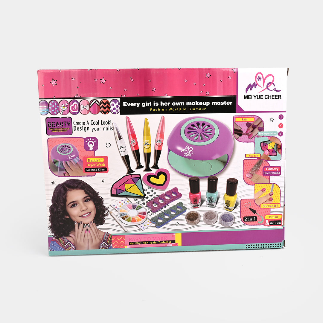 Nail Art Play Set With Dryer