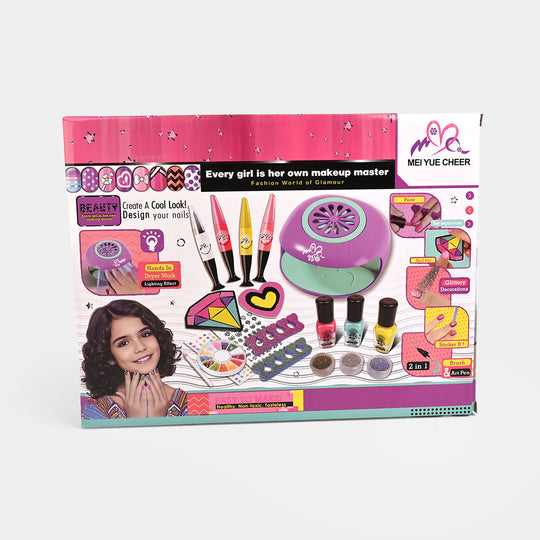 Nail Art Play Set With Dryer