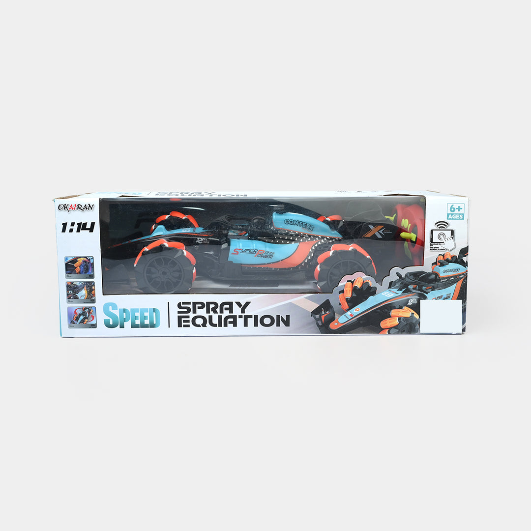 Speed Spray Equation RC F1 Car