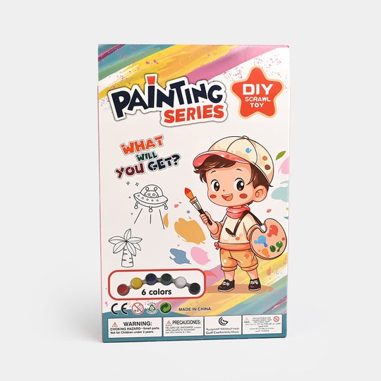 DIY Dinosaur Painting + Puzzle Set