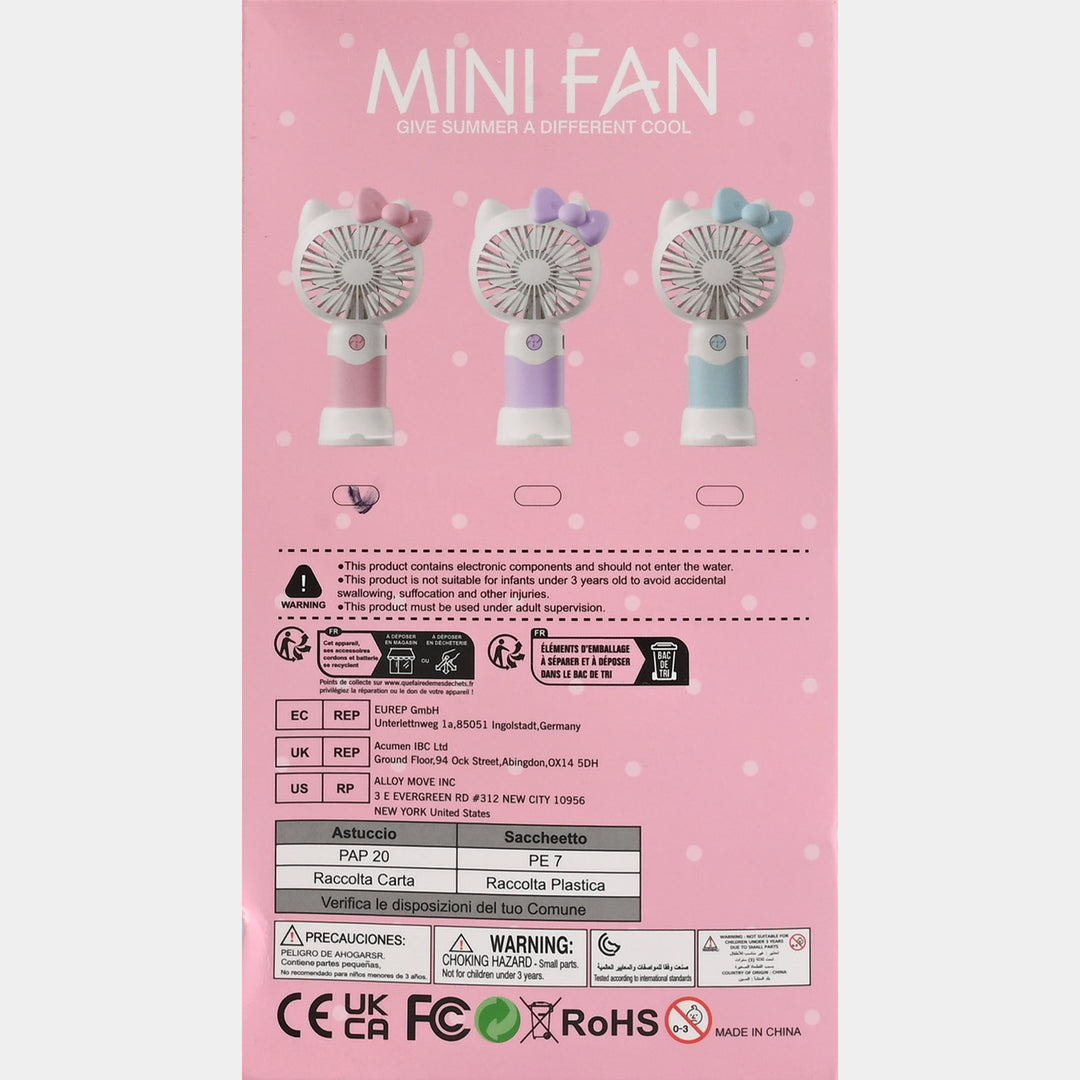 Mini Electric Handheld fan