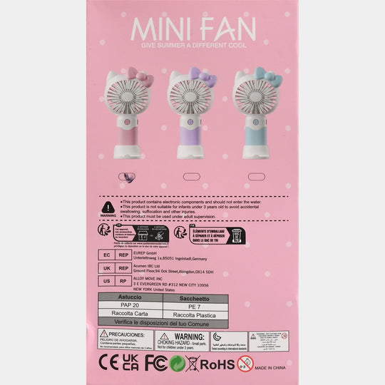 Mini Electric Handheld fan