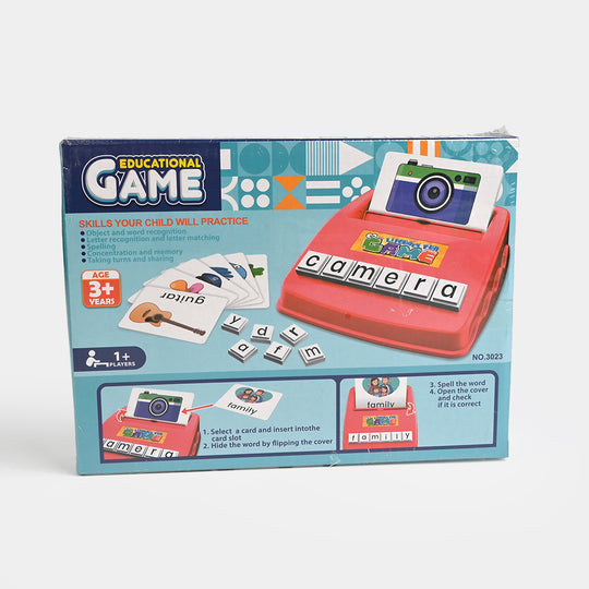 Spelling and Reading Educational Game