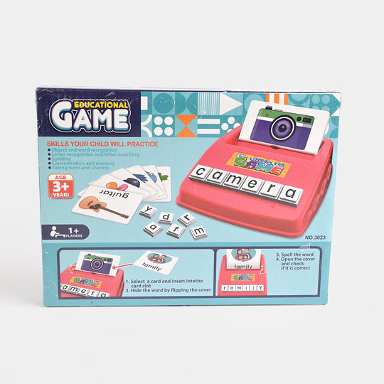 Spelling and Reading Educational Game