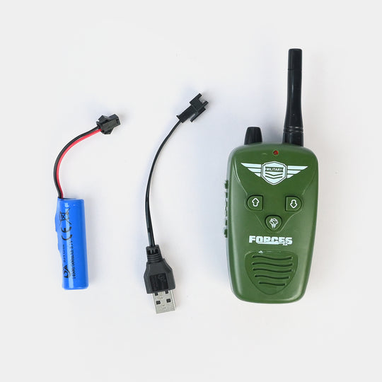 Remote Control Spray Crawling Soldier for Kids
