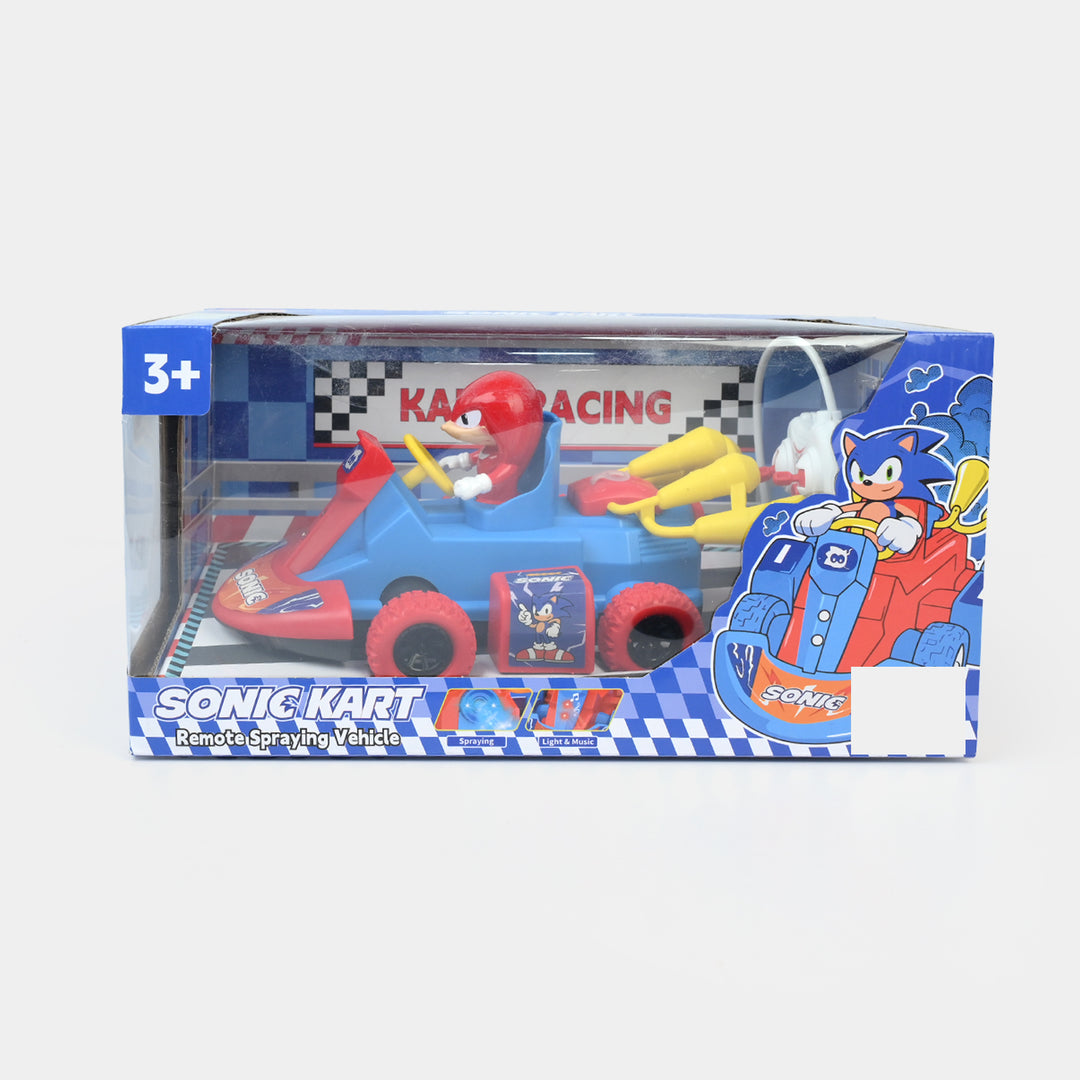Go Kart Remote Control Spraying Vehicle