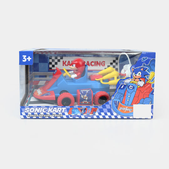 Go Kart Remote Control Spraying Vehicle