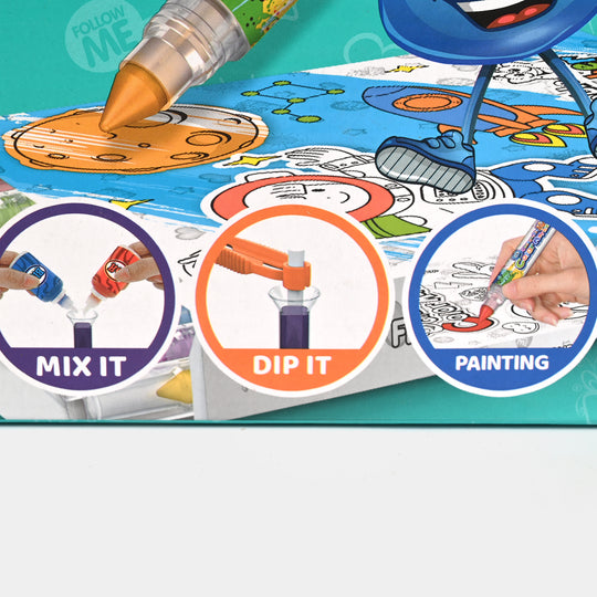 Fill-in Changeable Color Marker Set