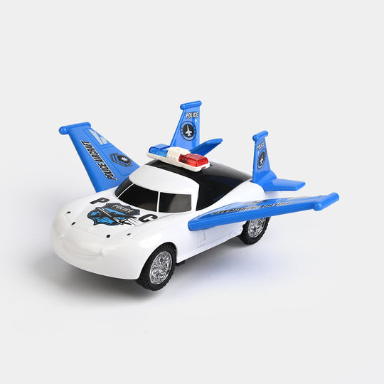 Electric Stunt Police Car For Kids