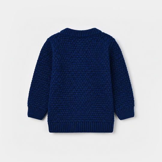 Infant Girls Acrylic Sweater Lilly - Royal Blue