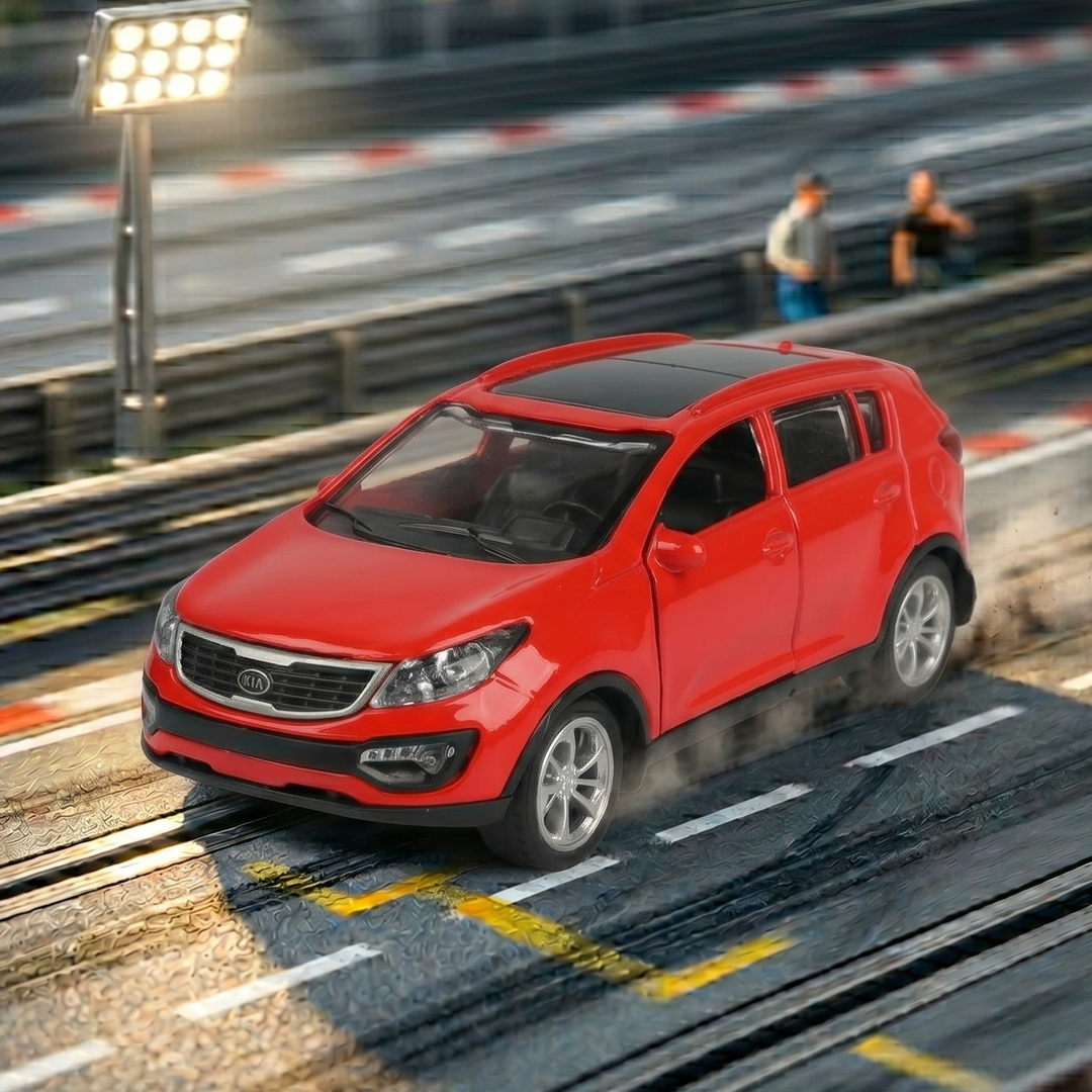 Die-Cast Model Car with Light & Sound