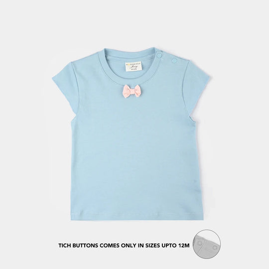 Infant Girls Jersey/Terry 2Pc Suit - Pink