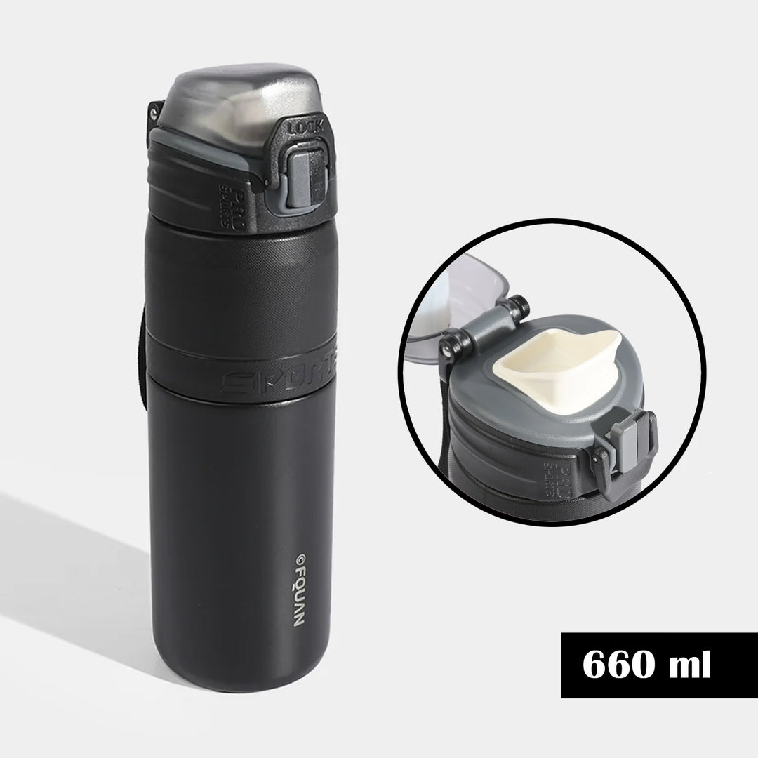 Sports Water Bottle Stainless-Steel | 660ML