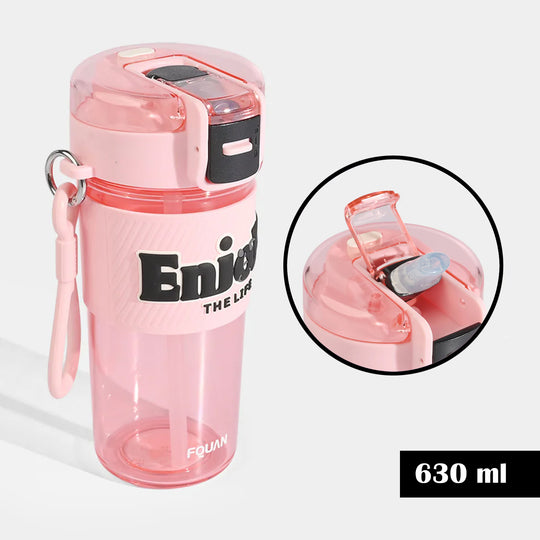 Character Water Bottle Plastic | 630ML