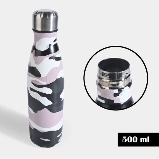 WATER BOTTLE STAINLESS STEEL | 500ML