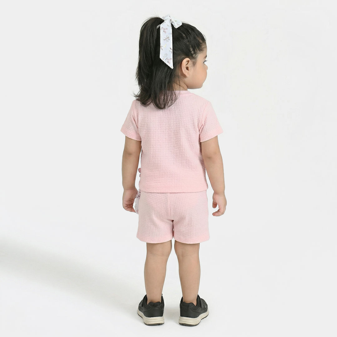 Infant Girls Thermal Suit (Tiny Wings) - Pink