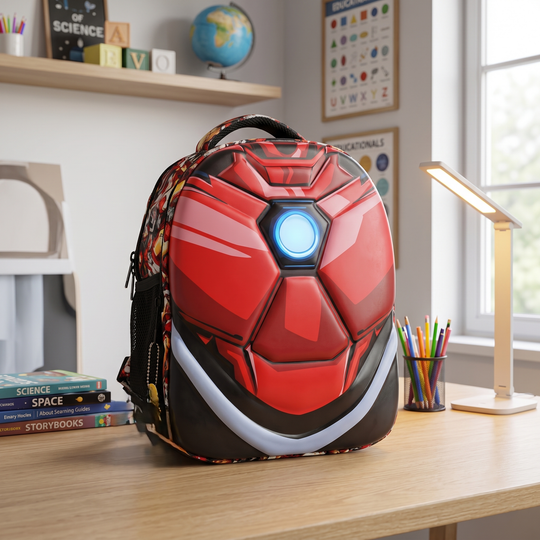 LEVUP 13” 3D EMBOSSED SCHOOL BAG | GRADE (NURSERY)