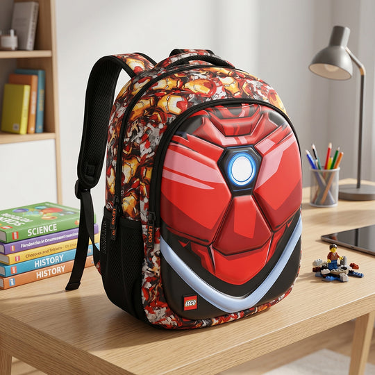 LEVUP 16" 3D Embossed Backpack | Grade 1-4