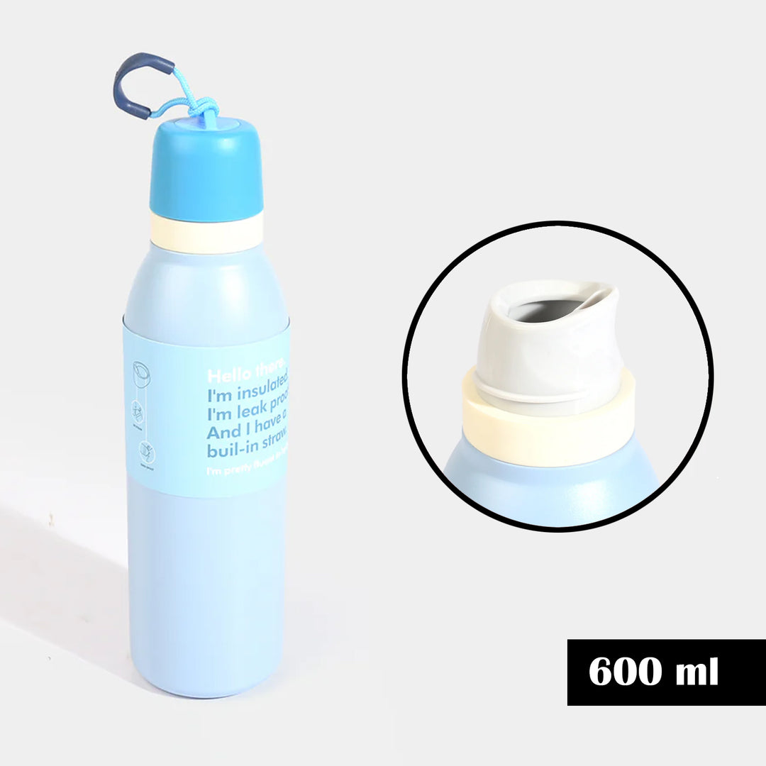 WATER BOTTLE STAINLESS STEEL | 600ML