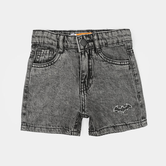 Boys Denim Viscose Short Character-L.grey