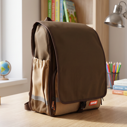 LEVUP 16" Rendoseru Flap-Top School Backpack for Kids | Grade 1-4