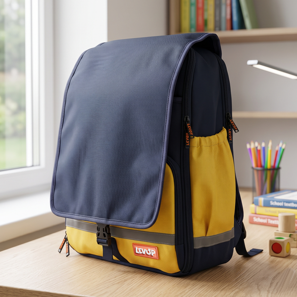 LEVUP 16" Rendoseru Flap-Top School Backpack for Kids | Grade 1-4