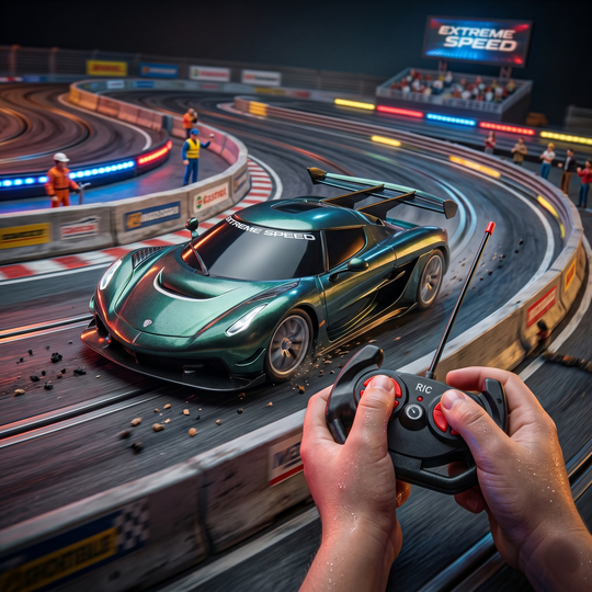 Fast Racing Remote Control Simulation Car