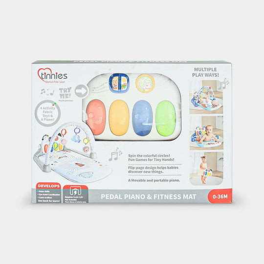 Tinnies Baby Piano Play Gym & Activity Mat Blue