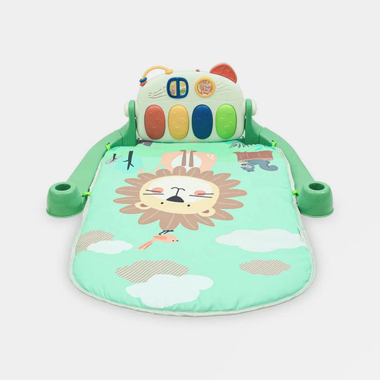Tinnies Baby Piano Play Gym & Activity Mat Green