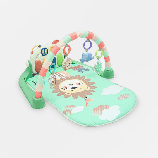 Tinnies Baby Piano Play Gym & Activity Mat Green