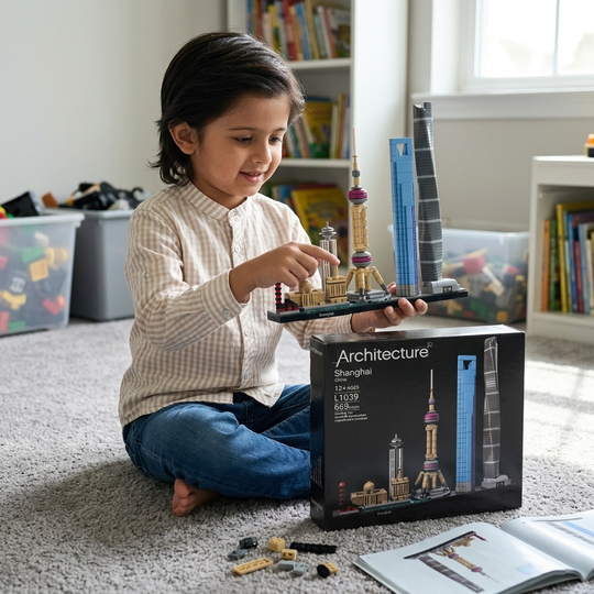 Architecture Building Block Set | 669PCs
