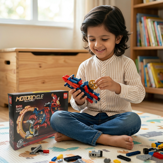 Motorbike Series Building Blocks Set
