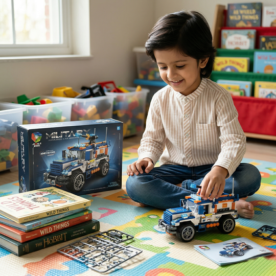 Military Armored Building Block Set